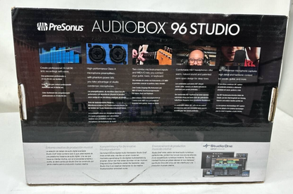 Presonus Audiobox USB 96 Recording Kit USB Advanced Audio Interface 2 Channel