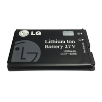 Battery LGIP520B For LG VX5400 VX5500 VX8360 VX8350 Helix UX310 Select 1000mAh