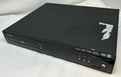 Magnavox NB500MS9 DVD Blu-Ray Disc Player Dolby Audio HDMI USB Deep Color READ