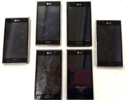 6 Lot LG Splendor US730 Tracfone Wireless CDMA Cellular Phone Android  Repair