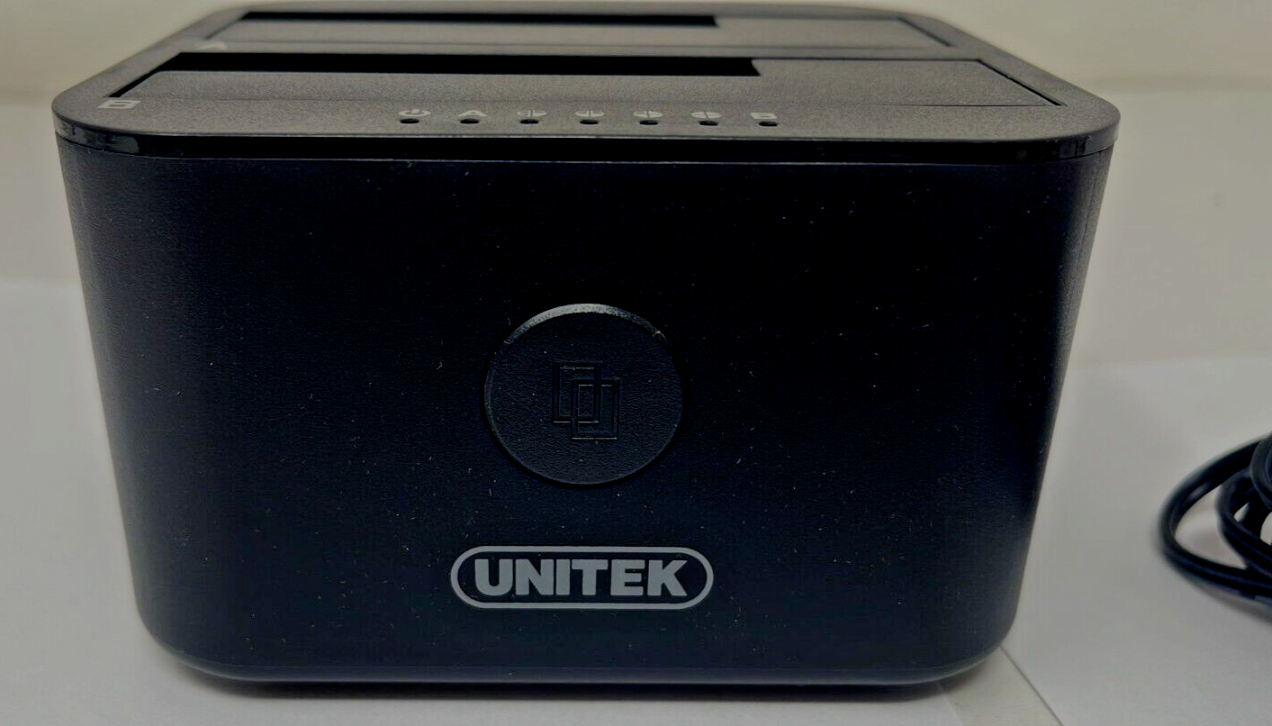 Unitek Type C USB 3.0 to SATA I II III Mini Dual Bay External HDD Dock Station