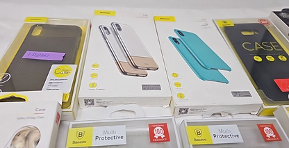 10 Lot Baseus Case for iPhone X XS XR 7 8 Samsung Galaxy S8 Wholesale Deal OEM