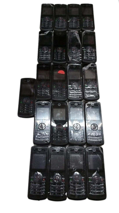 21 Lot Motorola W175 U2 GSM Cell Phones Wholesale Bar Simple Phone Complete Read