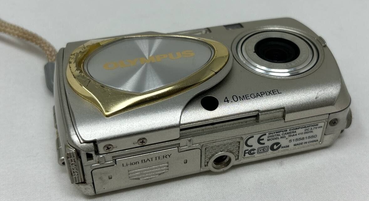 Olympus Stylus 410 Digital 4.0 MP Digital Camera 3x Optical 4x Digital Zoom OEM