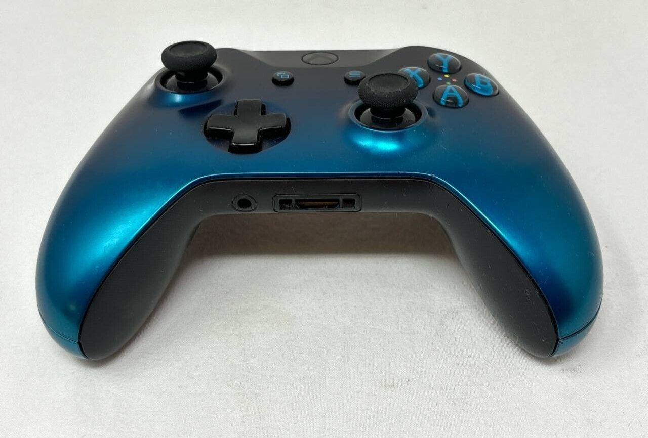 Microsoft 1708 Wireless Controller Joystick Gamepad for Xbox One PC OEM Blue