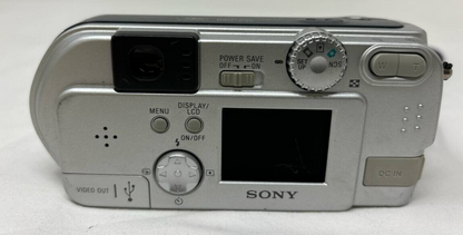 Sony Cyber Shot DSC-P51 Digital Camera Compact 2.0 MP 2x Optical Zoom Silver