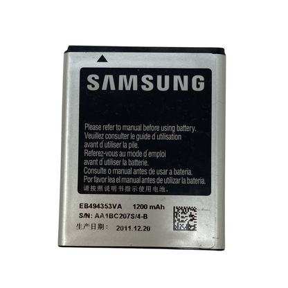 Battery EB494353VA For Samsung Dart T499 Doubletime I857 1200mAh 3.7V Original