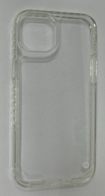 Clckr Diamond Clear Case 6.7" for Apple iPhone 15 Plus Transparent Cover Strong