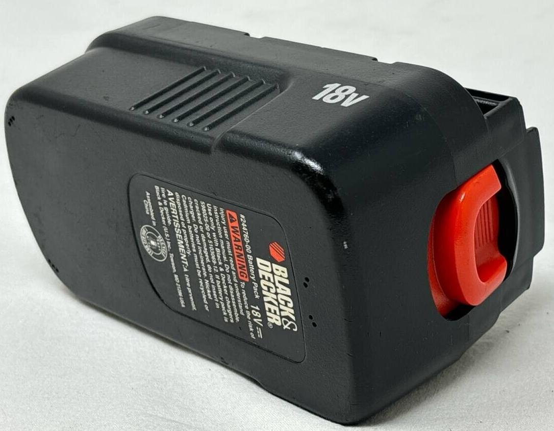 Battery  Replacement Black & Decker 18v 244760-00 1500 mAh For FS180BX FS18BX