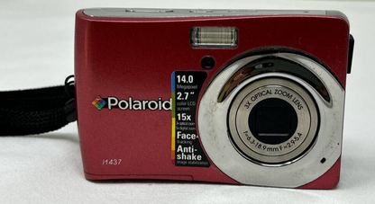 Polaroid I1437 CCD Digital Camera 14.0 MP with 2.7" LCD Display Red Eye Removal