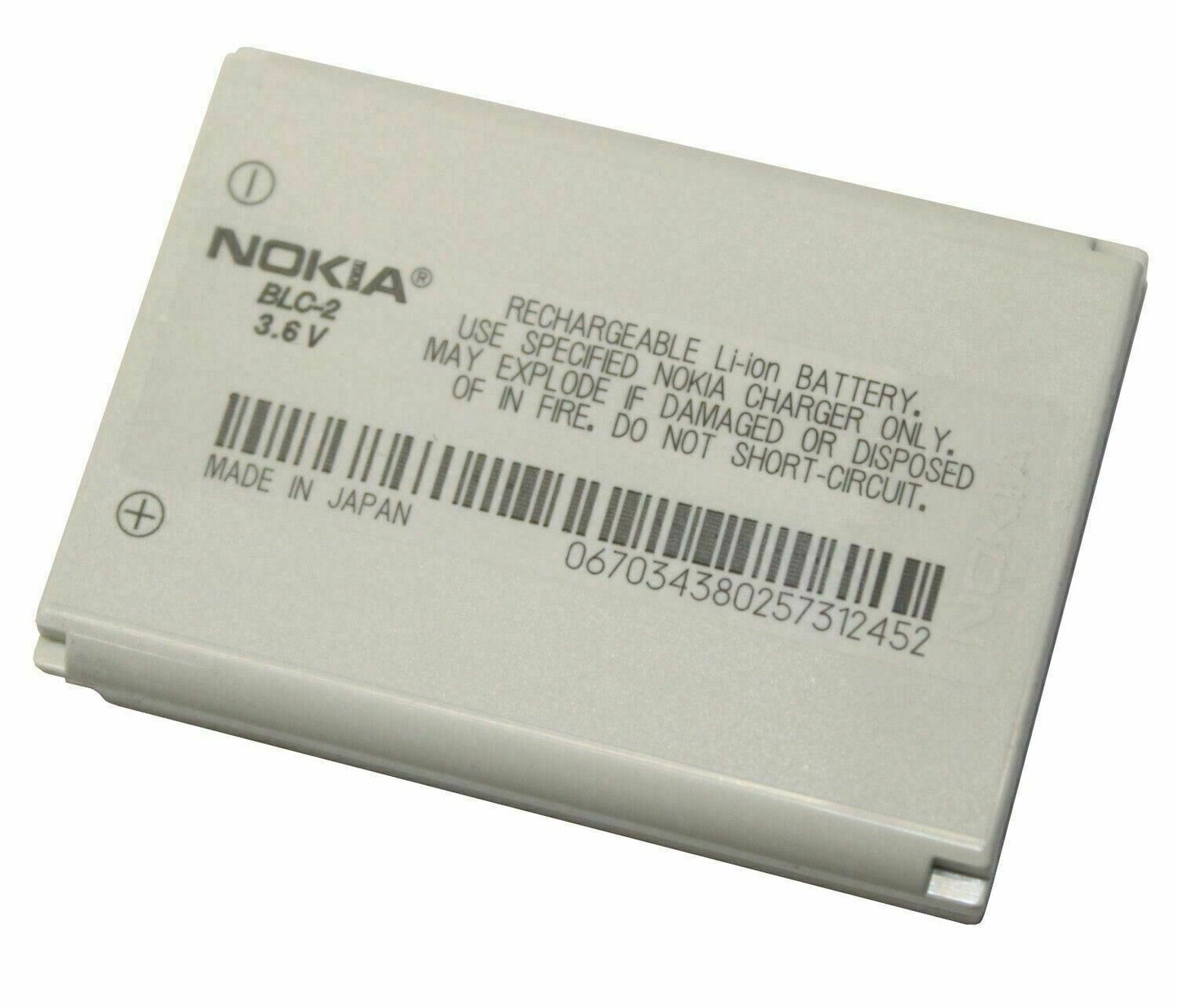 Nokia BLC-2 Battery 3.6V 1000MAh Cellphone For 1221 1260 1261 2260 3300 3360