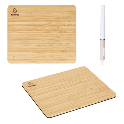 ViewSonic WoodPad 7 Bamboo Graphic Board Portable Drawing Tablet for Design 4096