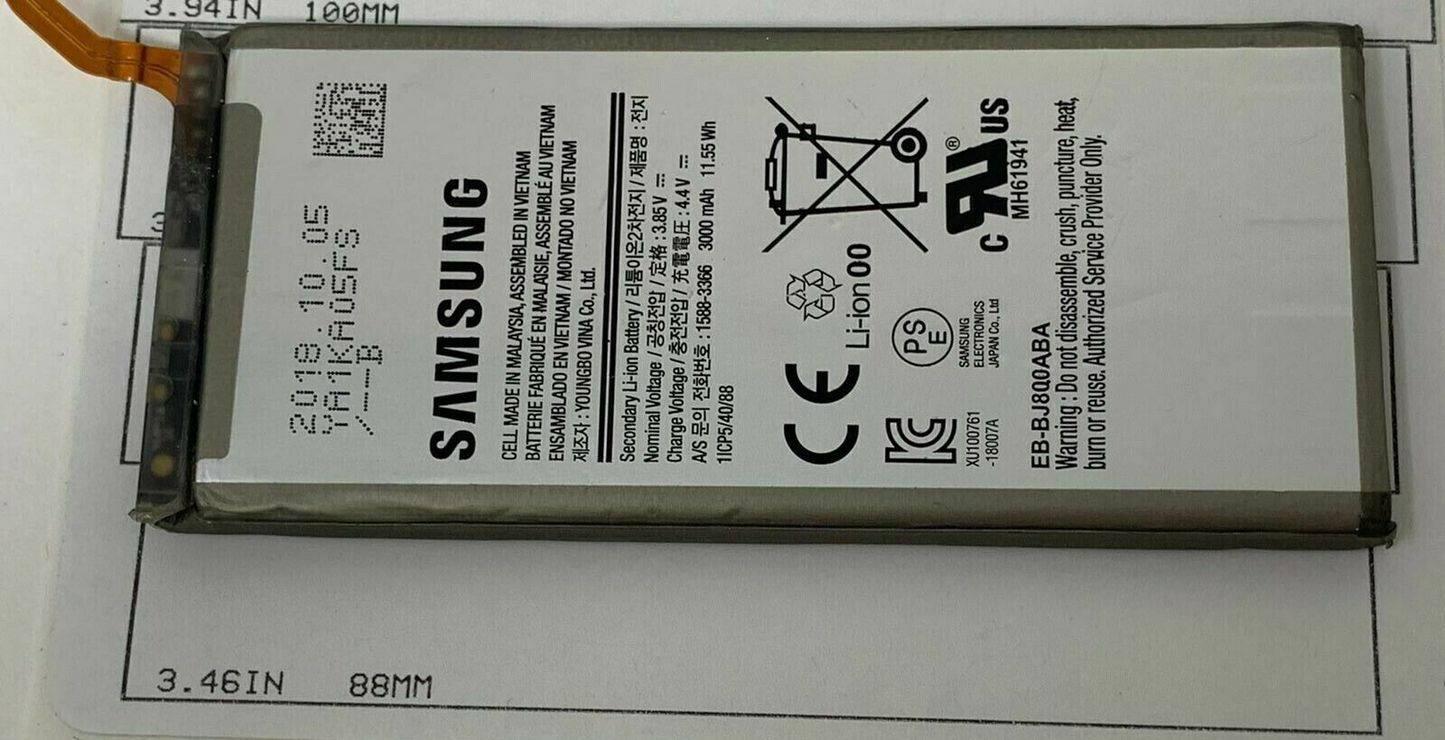 Battery EB-BJ800ABA ABE For Samsung Galaxy J6 SM-J600G J8 A6 SM-A600 A600T A600A