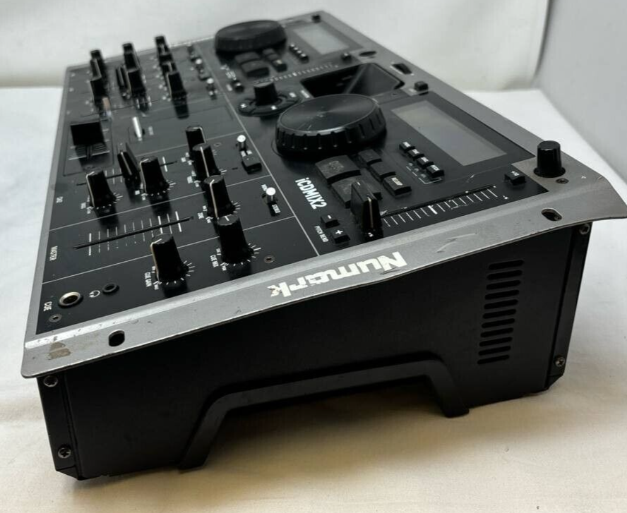 Numark iCDMIX2 Dual 2 Channel System CD iPod DJ Controller with Integrated Mixer