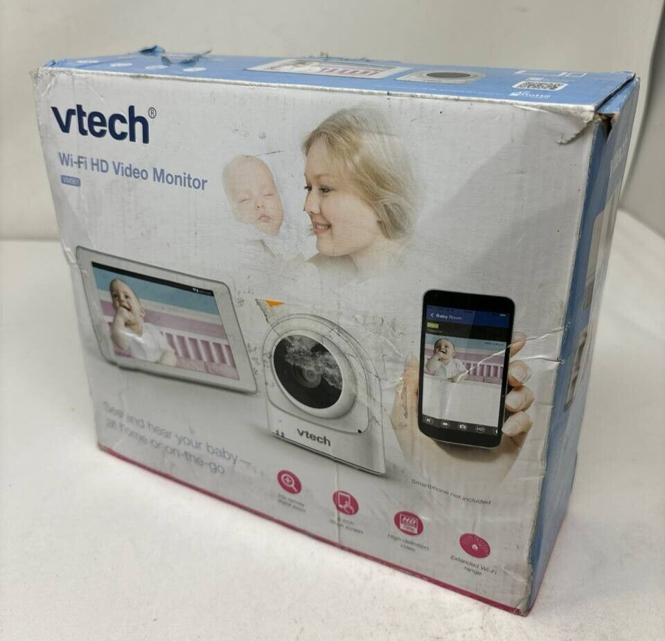 VTech VM981 Wireless WiFi Video Baby Monitor with Remote Access Display App