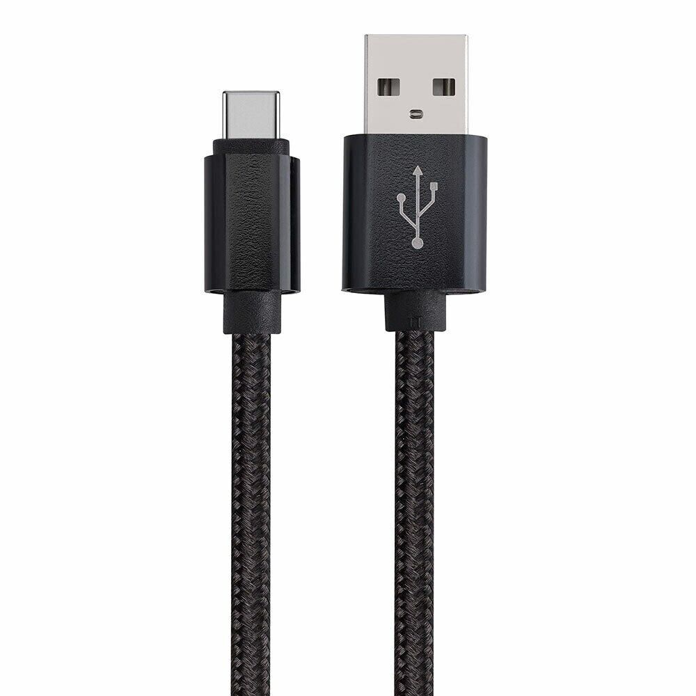 Type C Fast Braided USB Charge Cable For Samsung S23 24 Note 20 Ultra S10+ TUBE