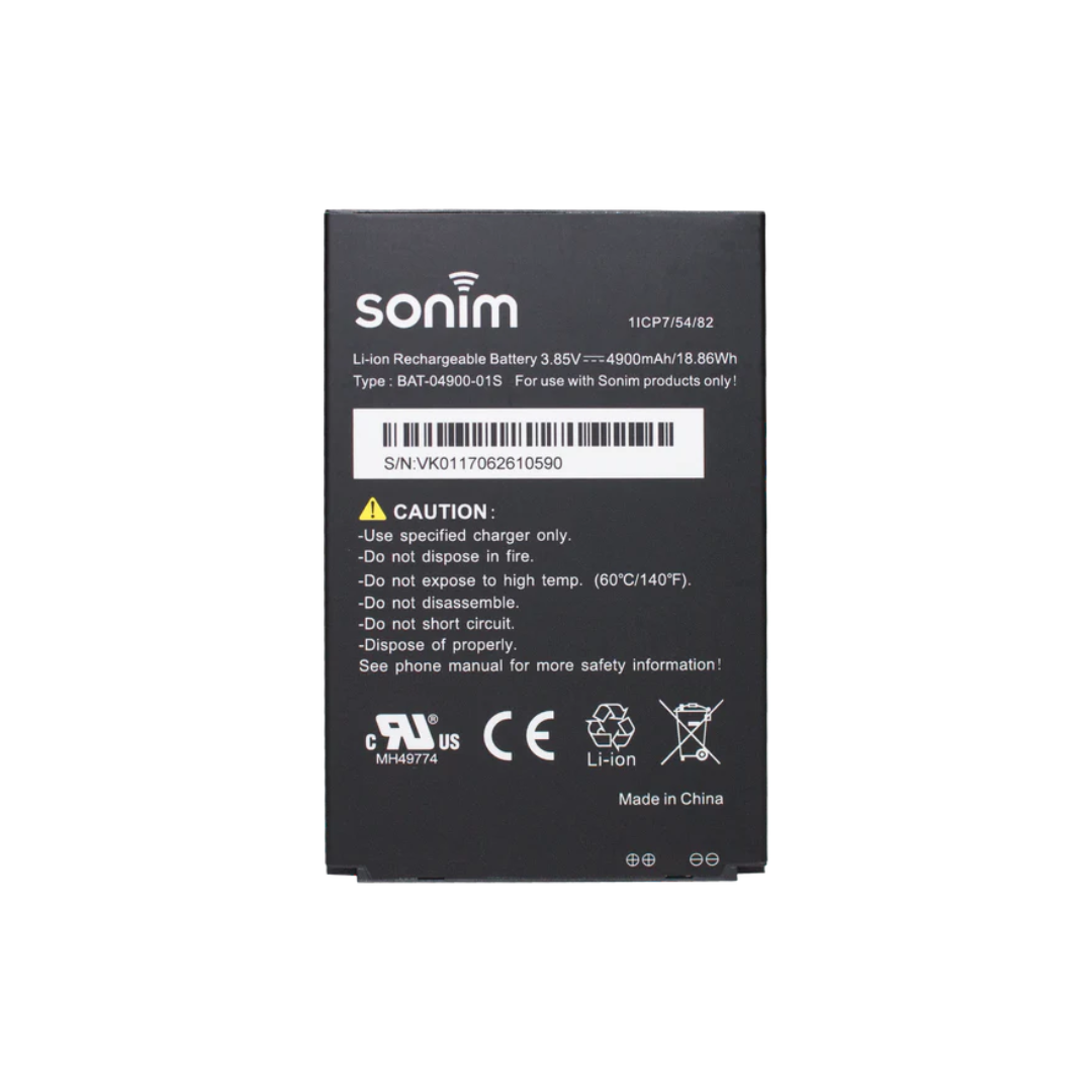 Sonim BAT-04900-01S Cellphone Phone Battery for Handset XP8 3.85 V 4900mAh OEM