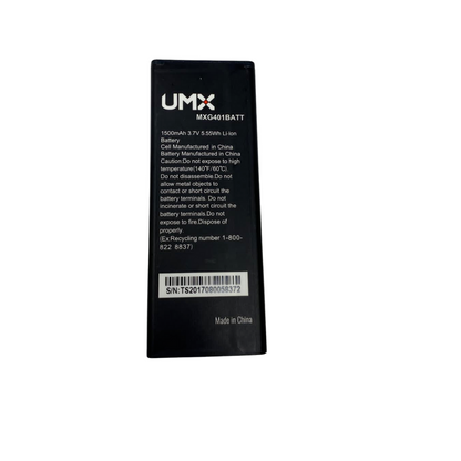 Battery MXG401BATT For UMX MXG401 G401 Original Replacement 1500mah OEM