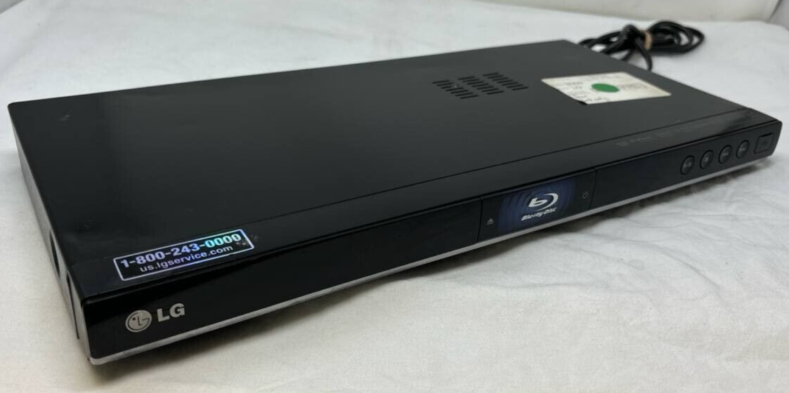 LG BD270 Blu Ray DVD CD Player 1080p Full HD Wireless Streaming USB HDMI MP3