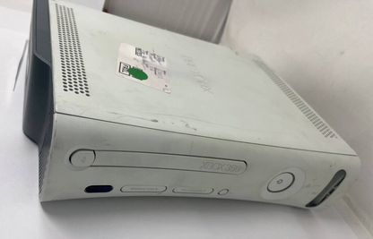 Microsoft Xbox 360 Console Videogame 60GB Original Matte White Device Only Parts