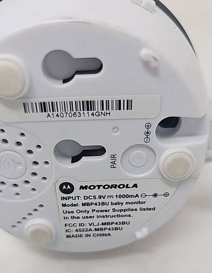 Motorola 360 Camera Video Baby Monitor Portable Digital WiFi Night Vision OEM