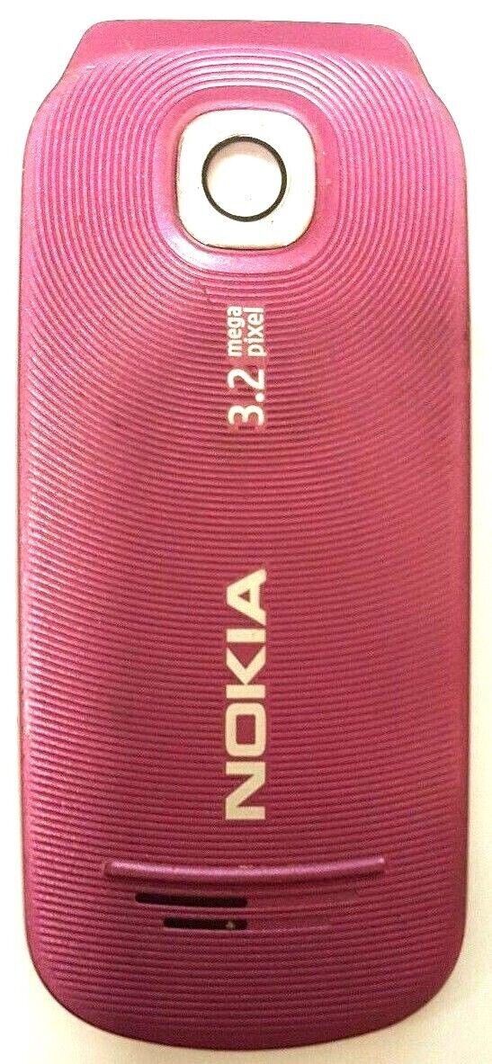 Back Door Pink Phone Standard Battery Housing Cover For Nokia 7230 Original