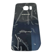 Back Door Glass Cover Battery Blue Housing for Samsung Galaxy S6 Edge G925 OEM