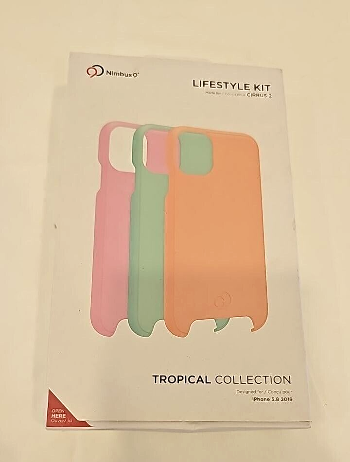 Nimbus9 Cirrus 2 Lifestyle Kit Case Tropical Back Cover for iPhone 11 Pro X XS