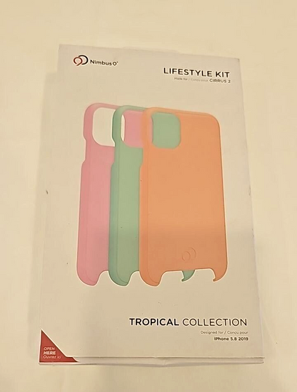 Nimbus9 Cirrus 2 Lifestyle Kit Case Tropical Back Cover for iPhone 11 Pro X XS