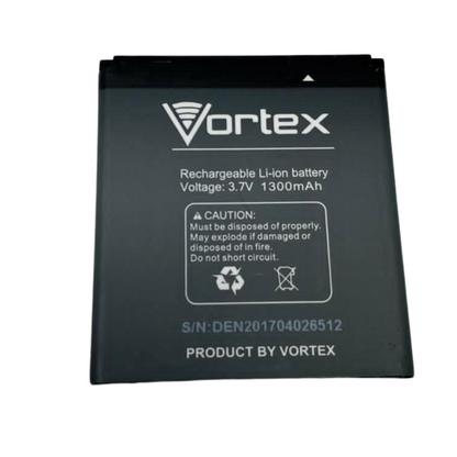 Battery For Vortex Beat 8 Original  3.7V 1300mAh 4.81 Wh Li-ion Rechargeable