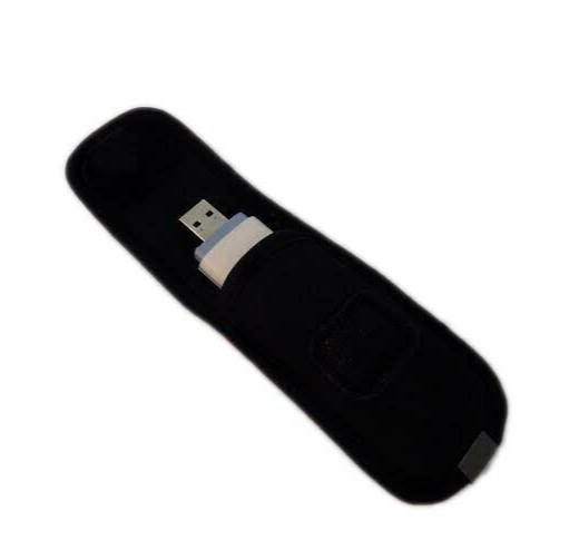 Black Pouch Protector Case for USB Flash Drive Memory Cards Small Parts