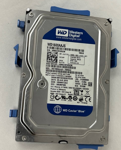 Western Digital WD1600AAJS-75M0A0 SATA 3.5" Hard Drive Internal 160GB 7200 RPM