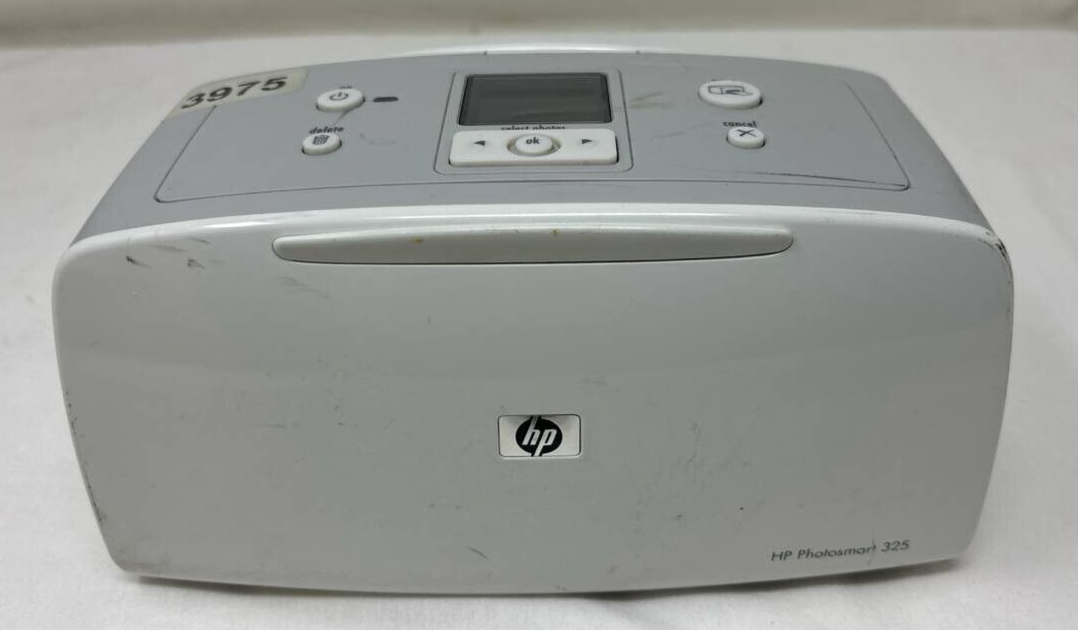 HP Photosmart 325 Digital Photo Compact Printer Inkjet For PC Windows Mac