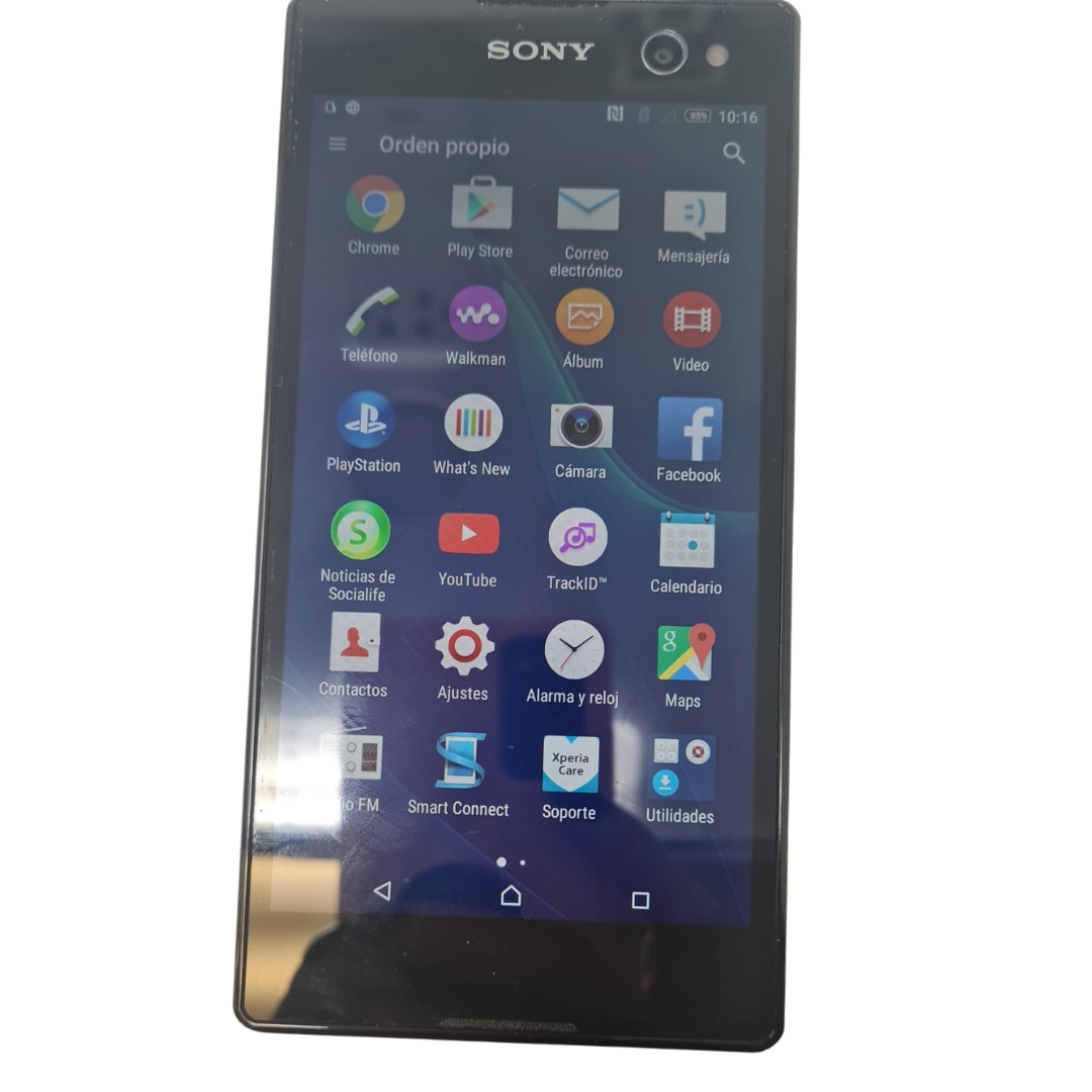 Sony Xperia C3 D2533 Single Sim Locked Power Up Good LCD and Charging Part