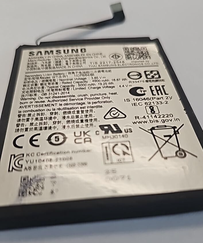 Samsung Battery WT-S-W1 For Samsung Galaxy A22 5G SM-A226B 3.85V 5000mAh OEM