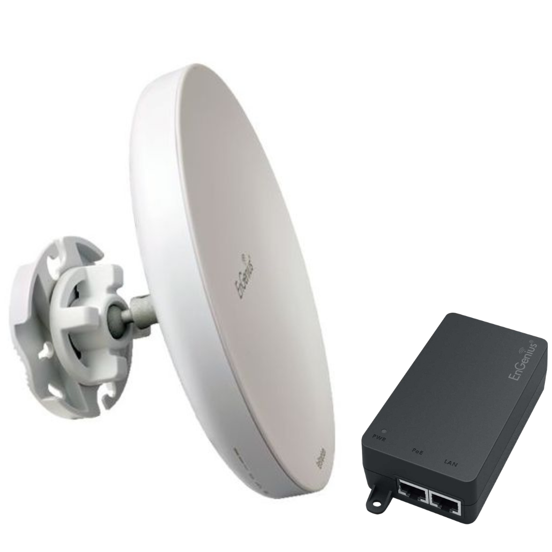 EnGenius EnStation Dual Band Wireless WiFi 5 Bridge Access Point Outdoor PtP Kit