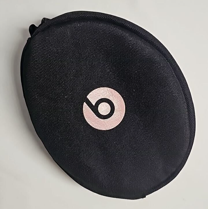 Beats By Dre Solo HD 2 3 Soft Protective Carry Case Zipper Earbuds Accessory