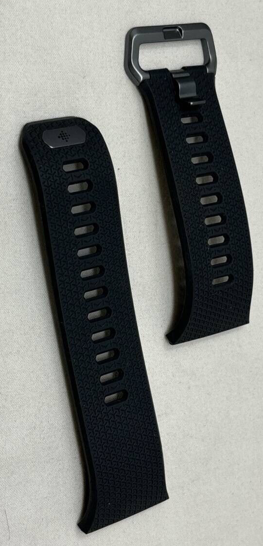 Fitbit Ionic Watch Rubber Band Strap Wristband Replace for FB503 S P Dark Blue