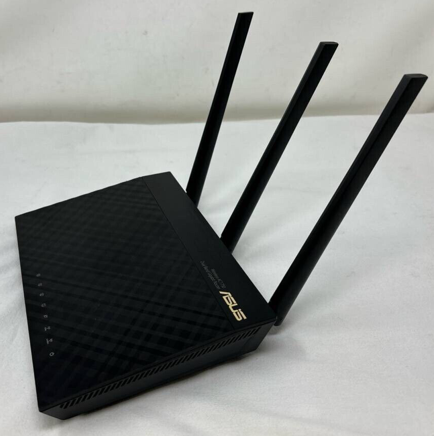 Asus RT-AC1750 B1 Wireless Router Dual Band Fast Internet Gigabit with MU-MIMO