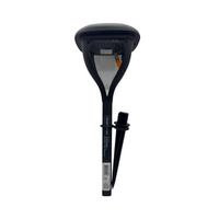 Hampton Bay Tallulah Falls Black LED Solar Path Light Weather Resistant 6 Pack