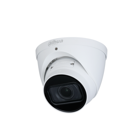 Dahua 8MP Eyeball Network Security Camera Vari Focal WDR IP67 IVS Lite IR LED