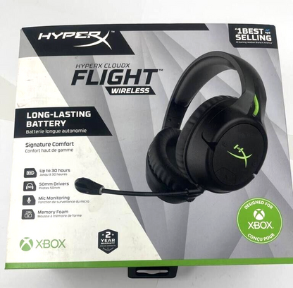 HyperX CloudX Flight Wireless Headset Gaming Headphones Xbox Replacement UNIT