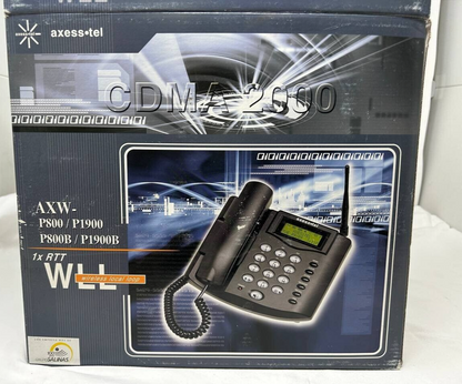 Axesstel AXW-P800 / 1900 Wireless Cordless Telephone Volume Control Screen READ