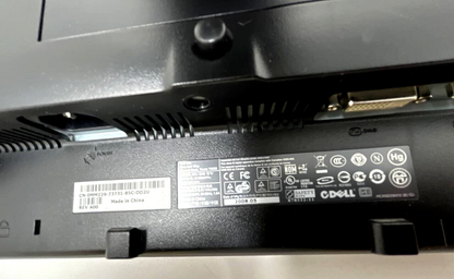Dell E198WFP Widescreen LCD 19" Computer Monitor PC Display VGA DVI Port Black
