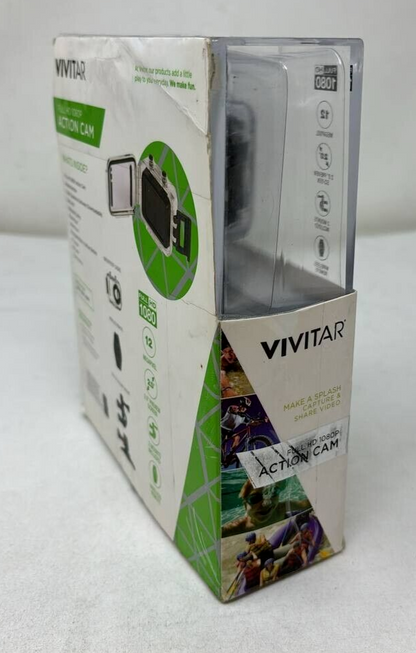 Vivitar DVR786HD Full HD 1080p Action Video Camera Camcorder USB Micro SD OEM