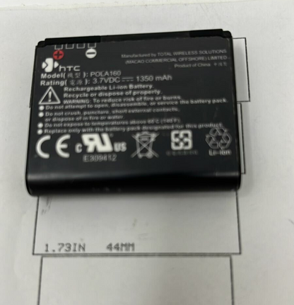 Battery POLA160 For HTC Touch Cruise P3650 Polaris 100 O2 XDA Orbit 2 Dopod P860