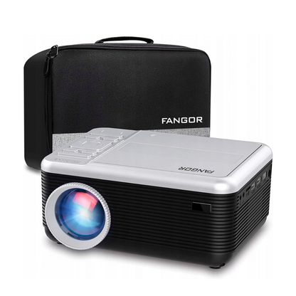 Fangor Video Projector Home Theater F301 Movie Movie Player 1080p HDMI Bundle