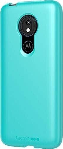 Tech21 Studio Colour Thin Case Motorola Moto G7 Power Teal Light Blue XT1955