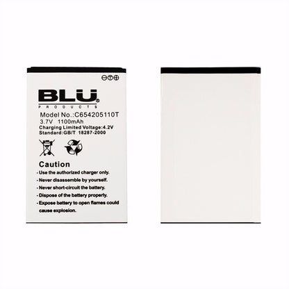 Battery C654205110T For BLU A130A Dash 2.8 D120 D130 Genuine Replacement 1100mAh