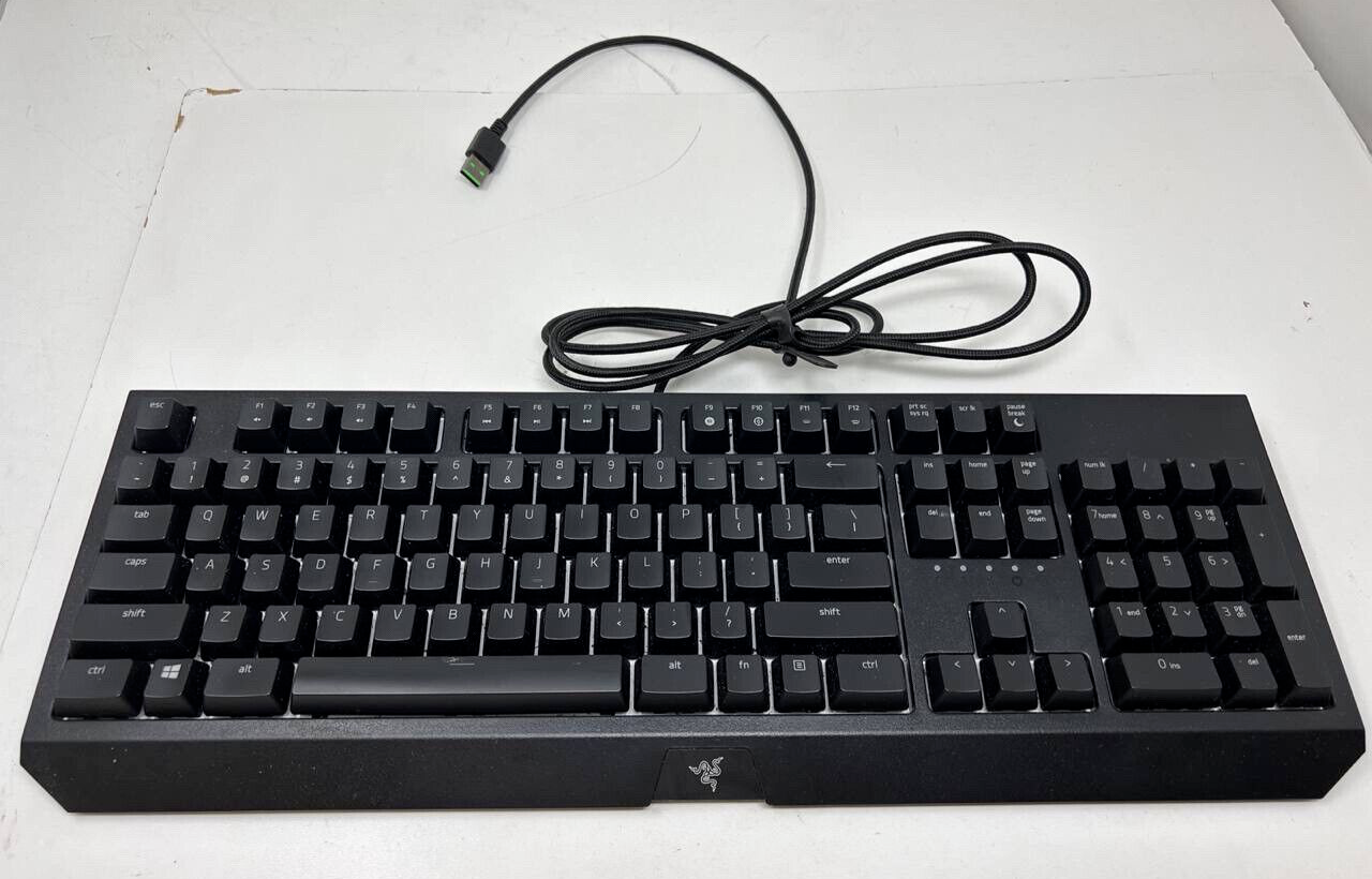 Razer Blackwidow Mechanical Gaming Keyboard Wired US RGB Backlit Black RZ03-0286